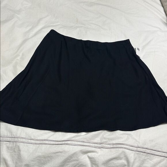 Black A Line Mini Skirt - Picture 6 of 8